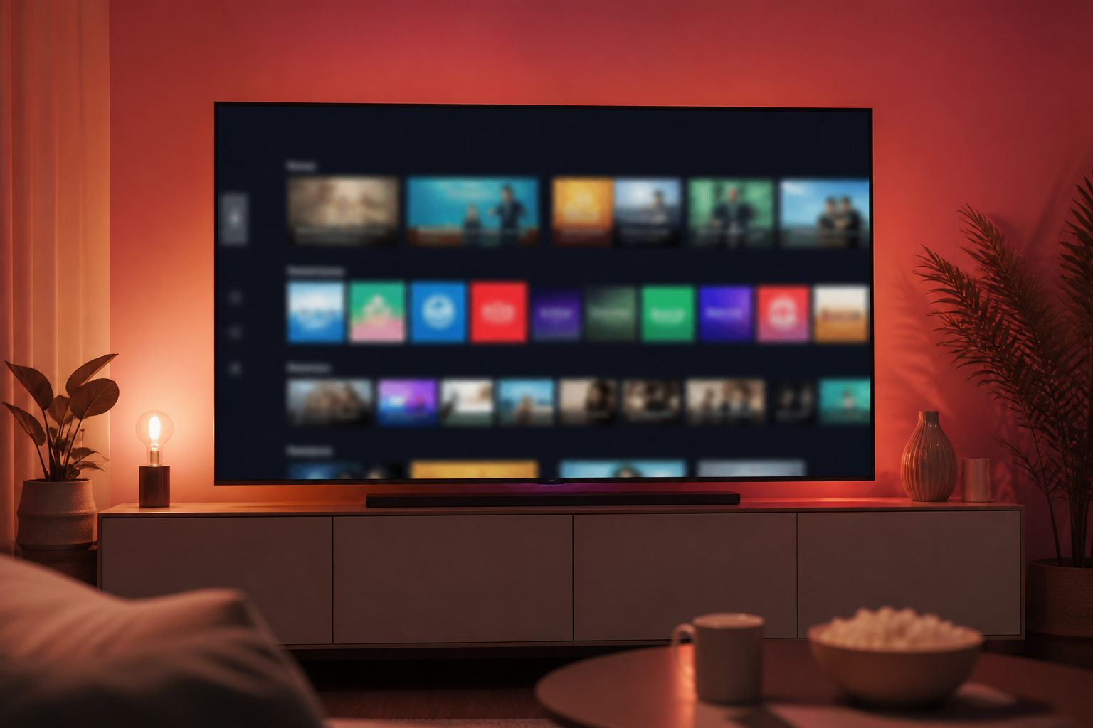 iptv for smart Smart TV Samsung LG Wohnzimmer